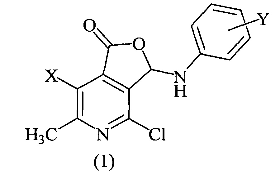 Способ получения производных фуро[3,4-c]пиридин-1(3H)-онов