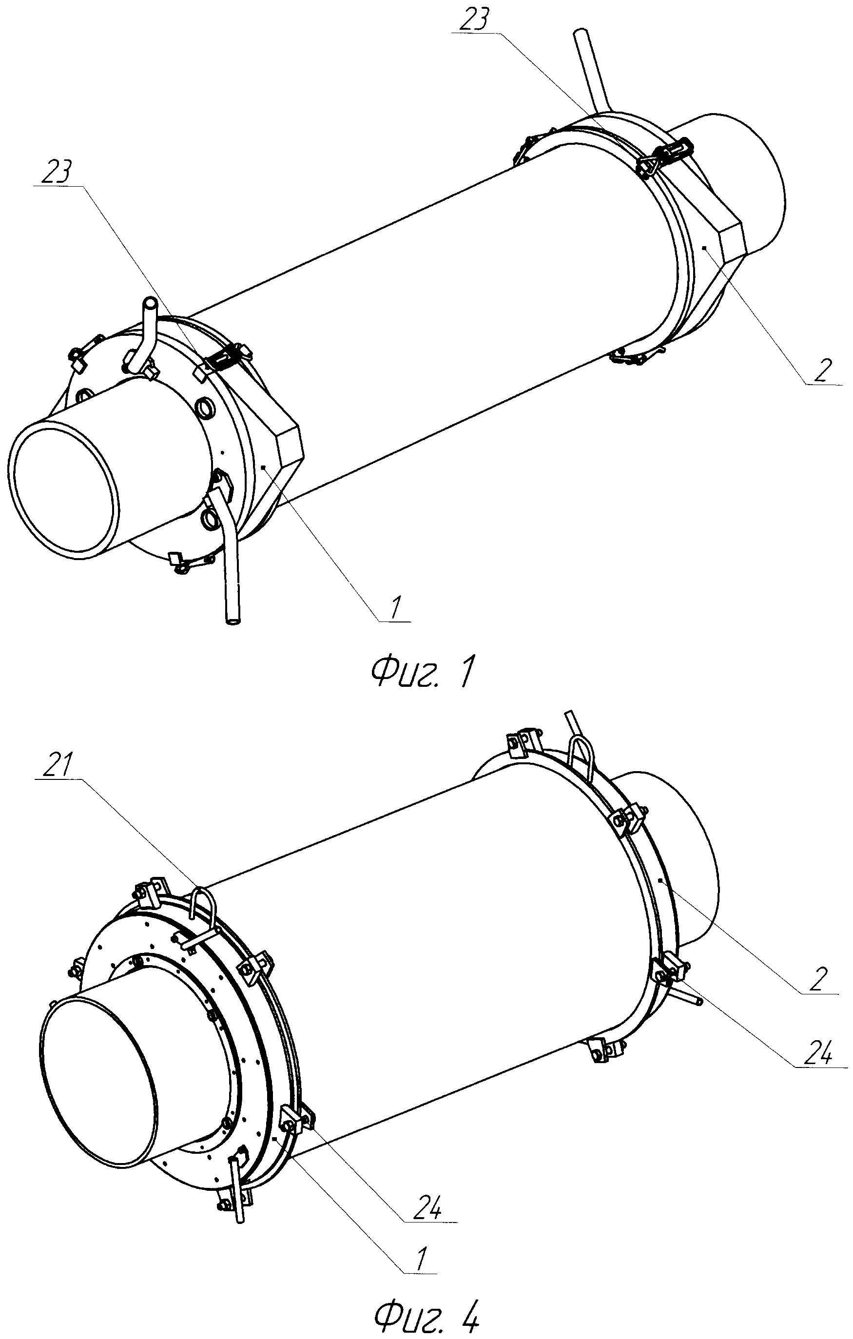 Комплект заливочных фланцев для изготовления теплоизолированных труб с пенополиуретановым покрытием (варианты)