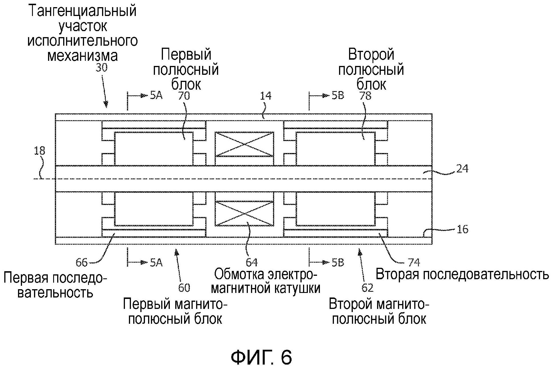 ИСПОЛНИТЕЛЬНЫЙ МЕХАНИЗМ ДЛЯ УСТРОЙСТВА ИНДИВИДУАЛЬНОГО УХОДА, ИМЕЮЩИЙ СГРУППИРОВАННЫЕ МАГНИТЫ