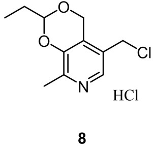 Способ получения 5,8-(бис(метилен(N,N-диметил-N-додециламмоний))-2-этил-4H-[1,3]диоксино[4,5-c]пиридиний дихлорида