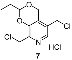 Способ получения 5,8-(бис(метилен(N,N-диметил-N-додециламмоний))-2-этил-4H-[1,3]диоксино[4,5-c]пиридиний дихлорида