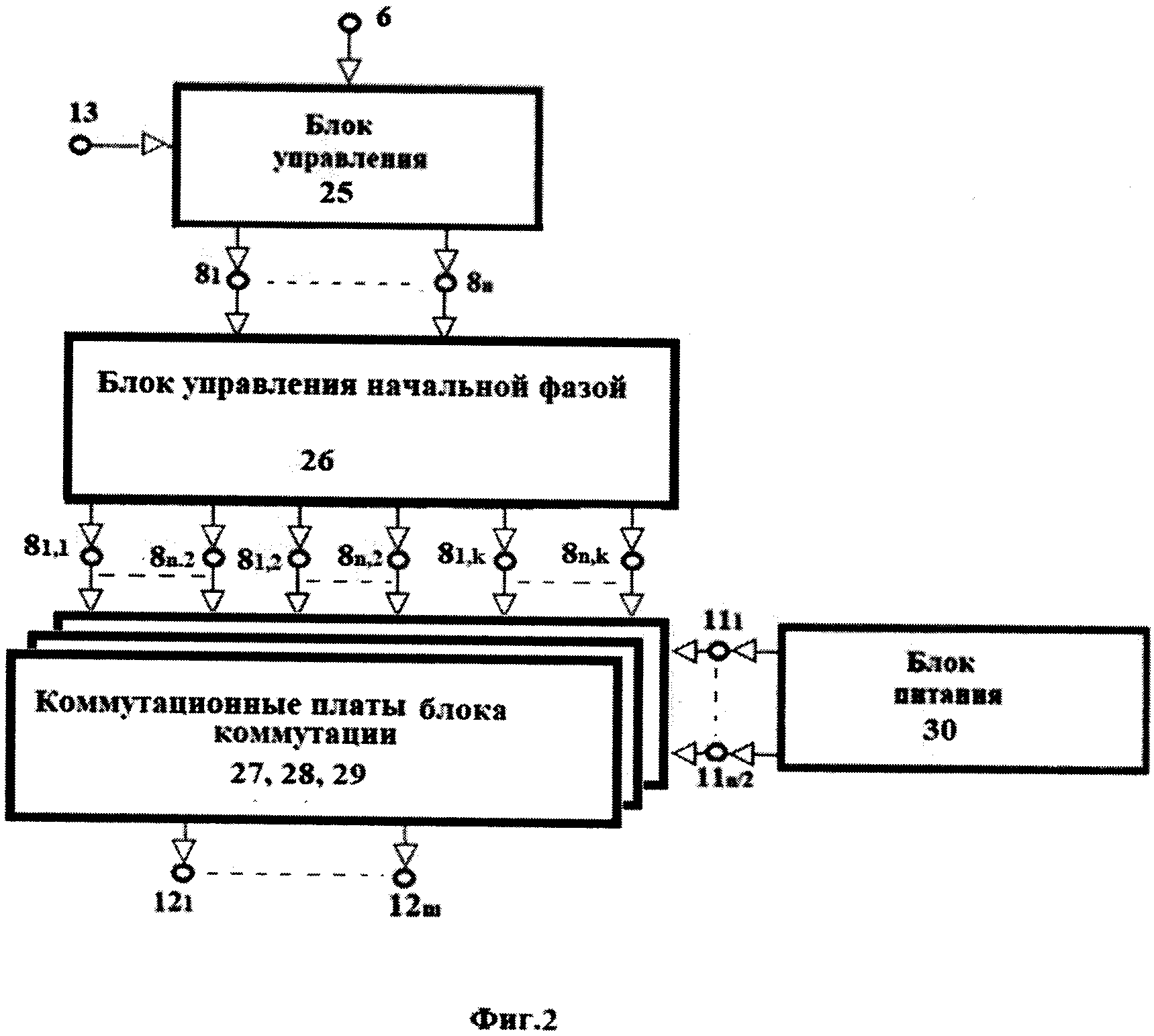 Генератор многофазной системы ЭДС с управляемой начальной фазой