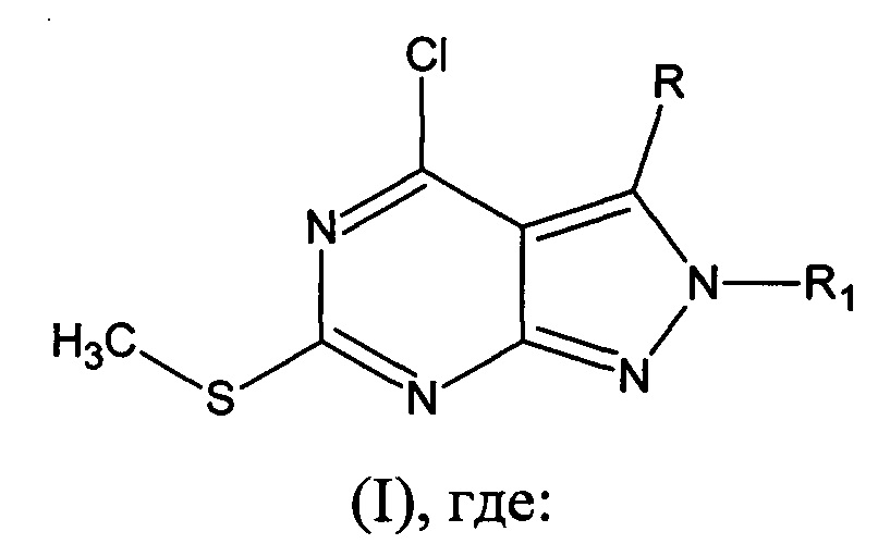 2-Арил-6-(метилтио)-4-хлор-2H-пиразоло[3,4-d]пиримидины и способ их получения