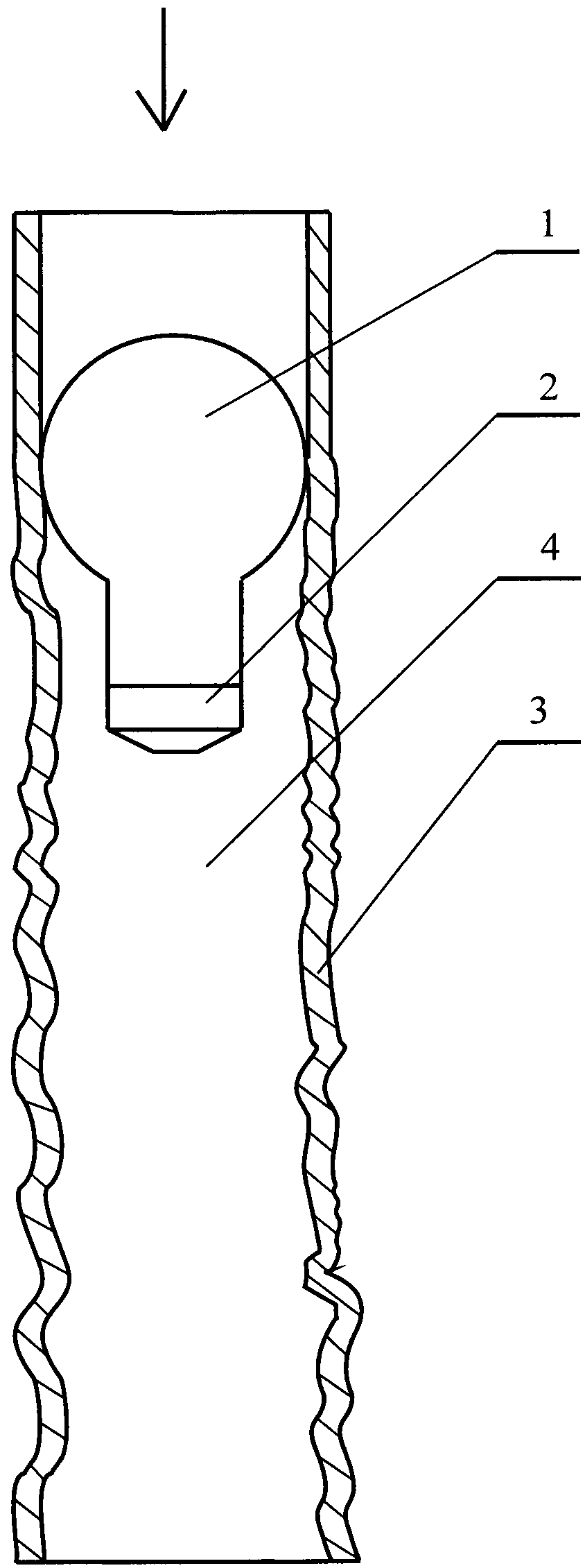Способ для рихтовки криволинейной стенки трубы из алюминиевой фольги для упаковки