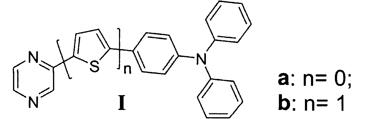 Применение монозамещенных пиразинов, содержащих трифениламиновый заместитель, в качестве мономолекулярных сенсоров для обнаружения нитроароматических соединений
