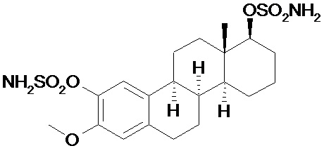 Рацемический 2,17аβ-дисульфамоилокси-3-метокси-D-гомо-8α-эстра-1,3,5(10)-триен в качестве ингибитора пролиферации опухолевых клеток MCF-7