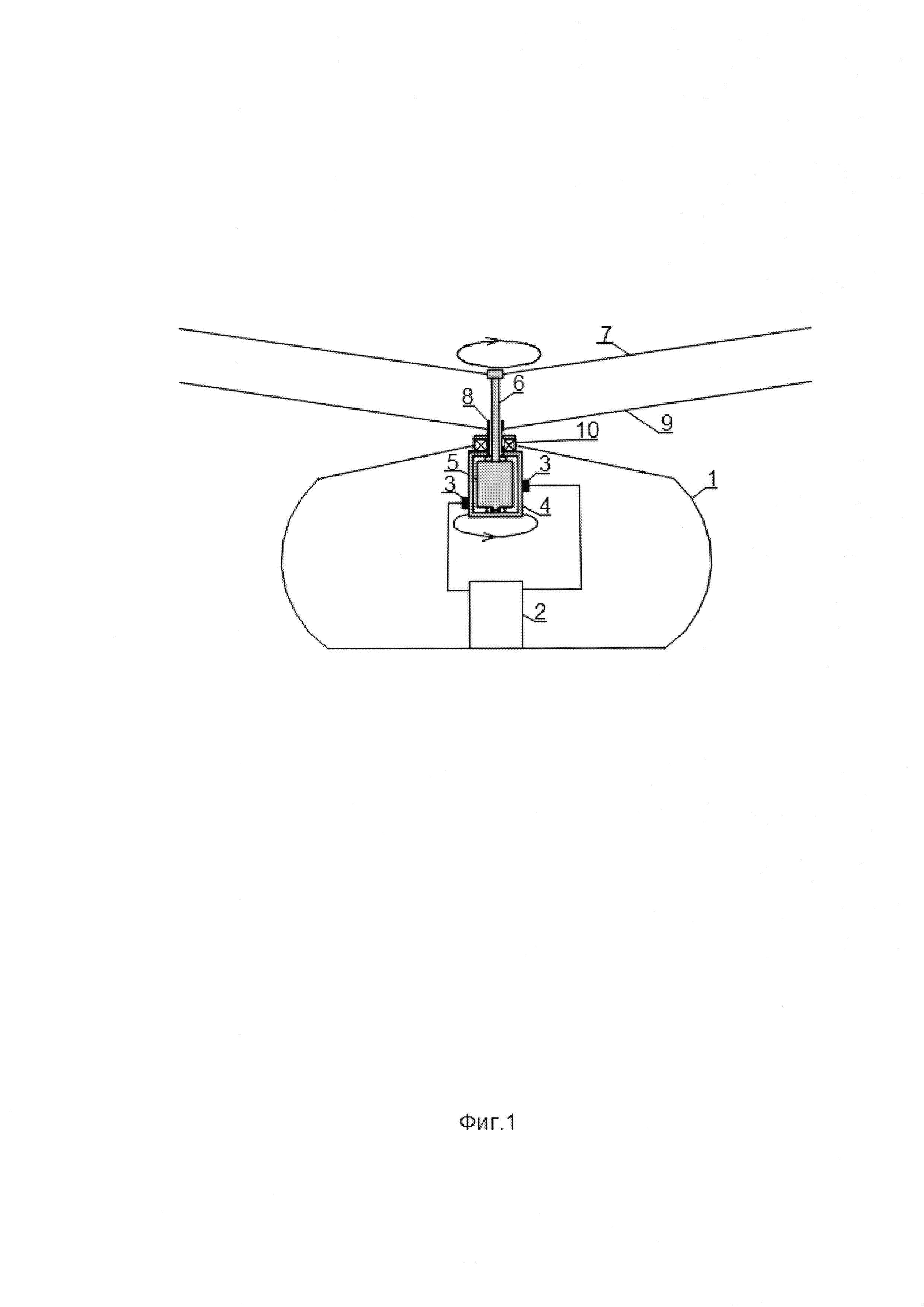 Электрический привод соосных винтов вертолета (варианты)