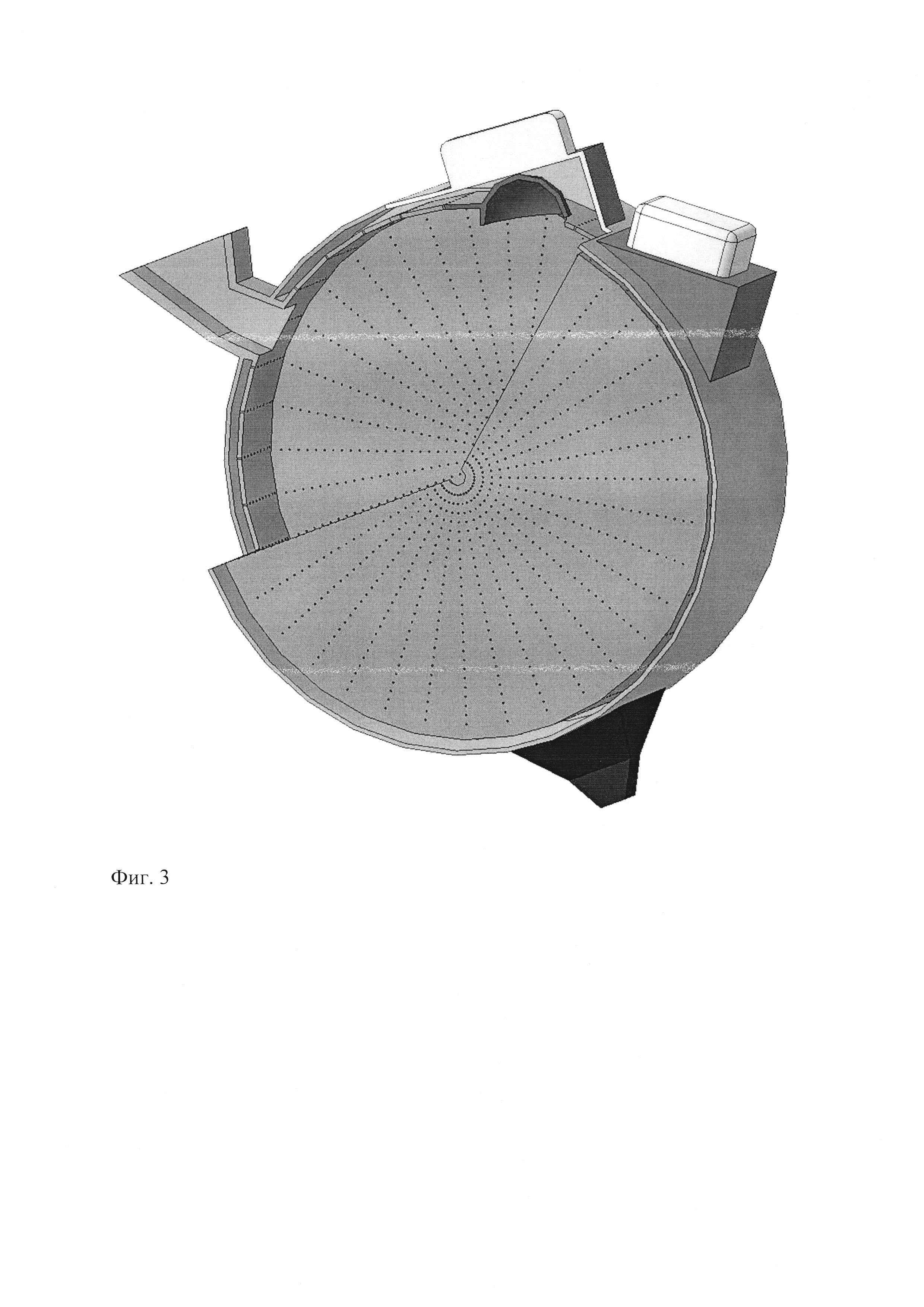 Сверхвысокочастотная установка с передвижными полусферами для термомеханического разрушения сырья