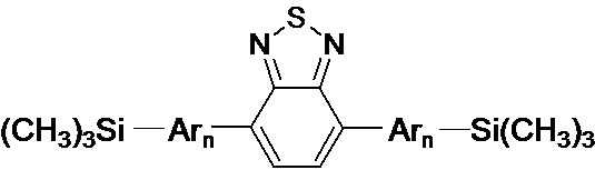Олигоарилсилановые люминофоры на основе бензотиадиазола и способ их получения
