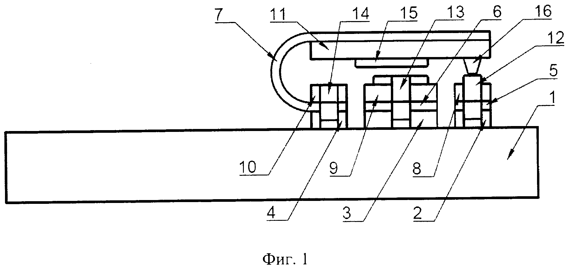 Интегральный микромеханический туннельный акселерометр