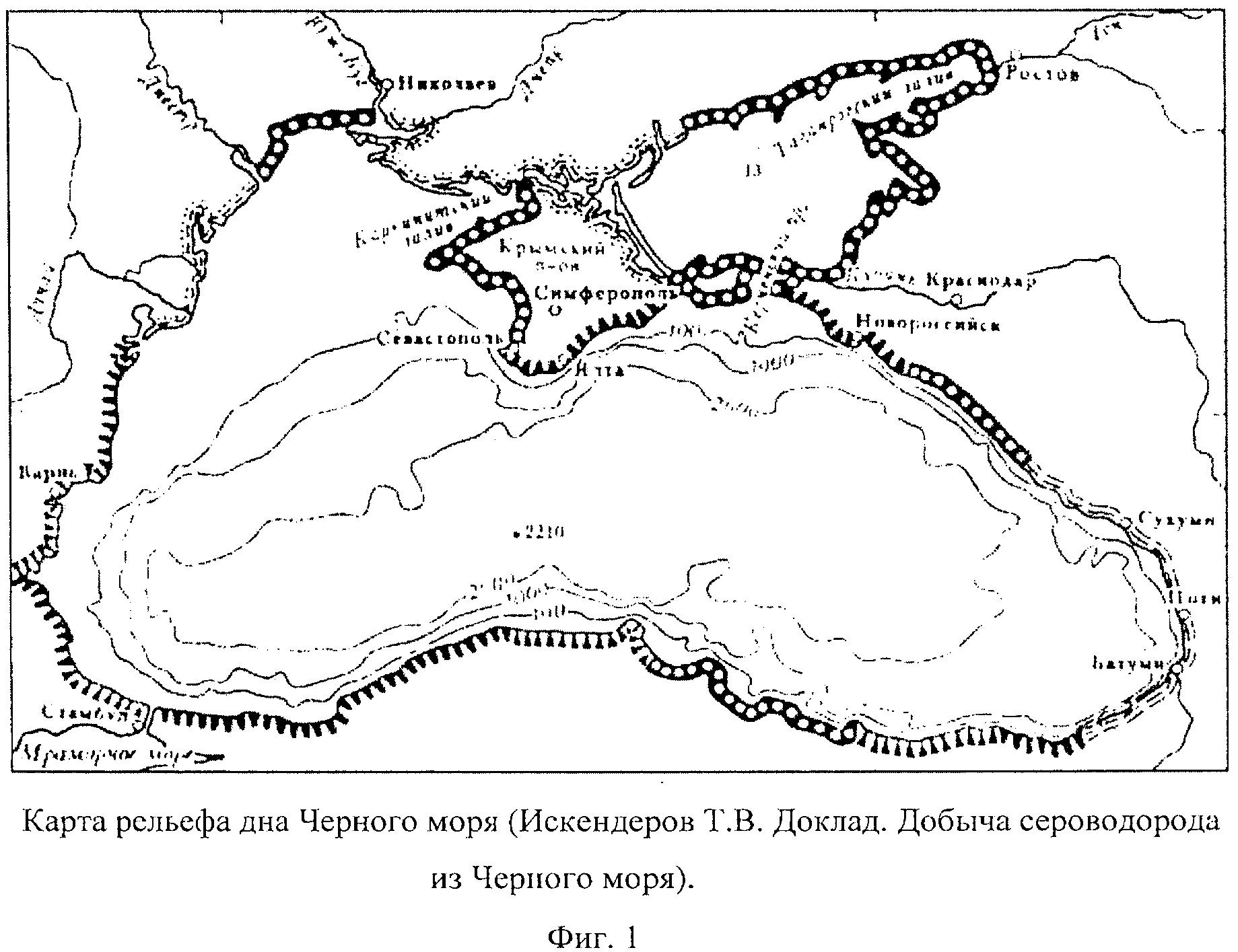 Черное море схема