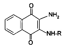 Способ получения 2,3-диамино-1,4-нафтохинонов