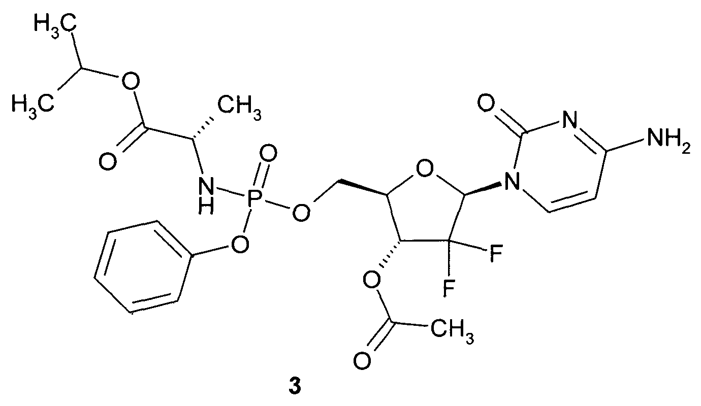 АЛКИЛ 2-{ [(2R,3S,5R)-5-(4-АМИНО-2-ОКСО-2Н-ПИРИМИДИН-1-ИЛ)- -ГИДРОКСИ-ТЕТРАГИДРО-ФУРАН-2-ИЛМЕТОКСИ]-ФЕНОКСИ-ФОСФОРИЛАМИНО} -ПРОПИОНАТЫ, НУКЛЕОЗИДНЫЕ ИНГИБИТОРЫ РНК-ПОЛИМЕРАЗЫ HCV NS5B, СПОСОБЫ ИХ ПОЛУЧЕНИЯ И ПРИМЕНЕНИЯ