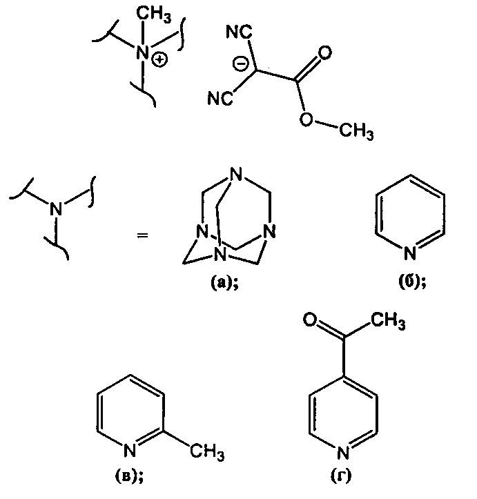 Способ получения четвертичных аммониевых соединений метил дицианоацетата