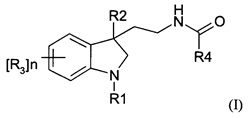 Производные 2,3-дигидро-1Н-индола, обладающие свойствами лигандов мелатониновых рецепторов, способ получения и применение