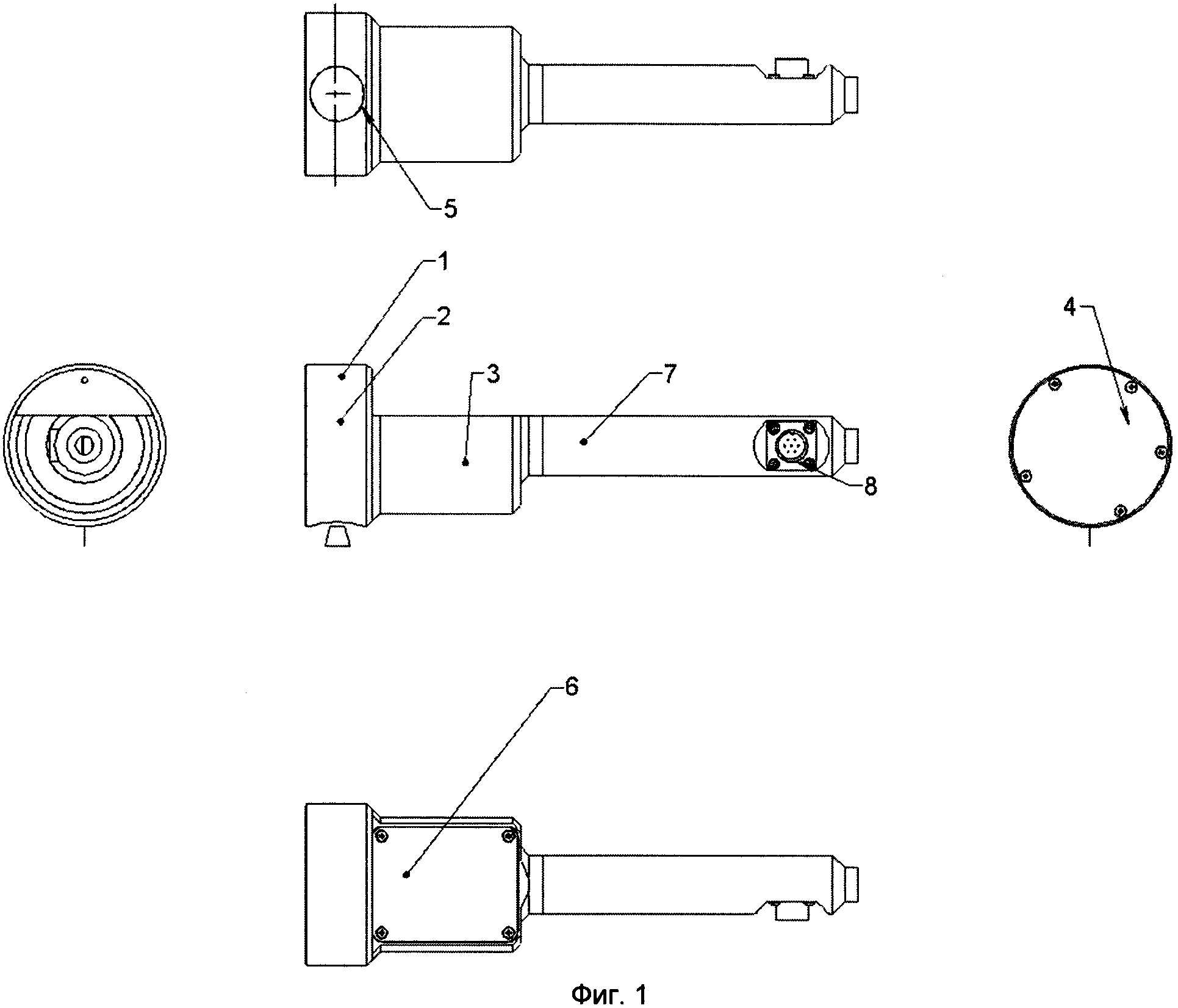 Лазерный двумерный триангуляционный датчик для измерения отверстий малого диаметра