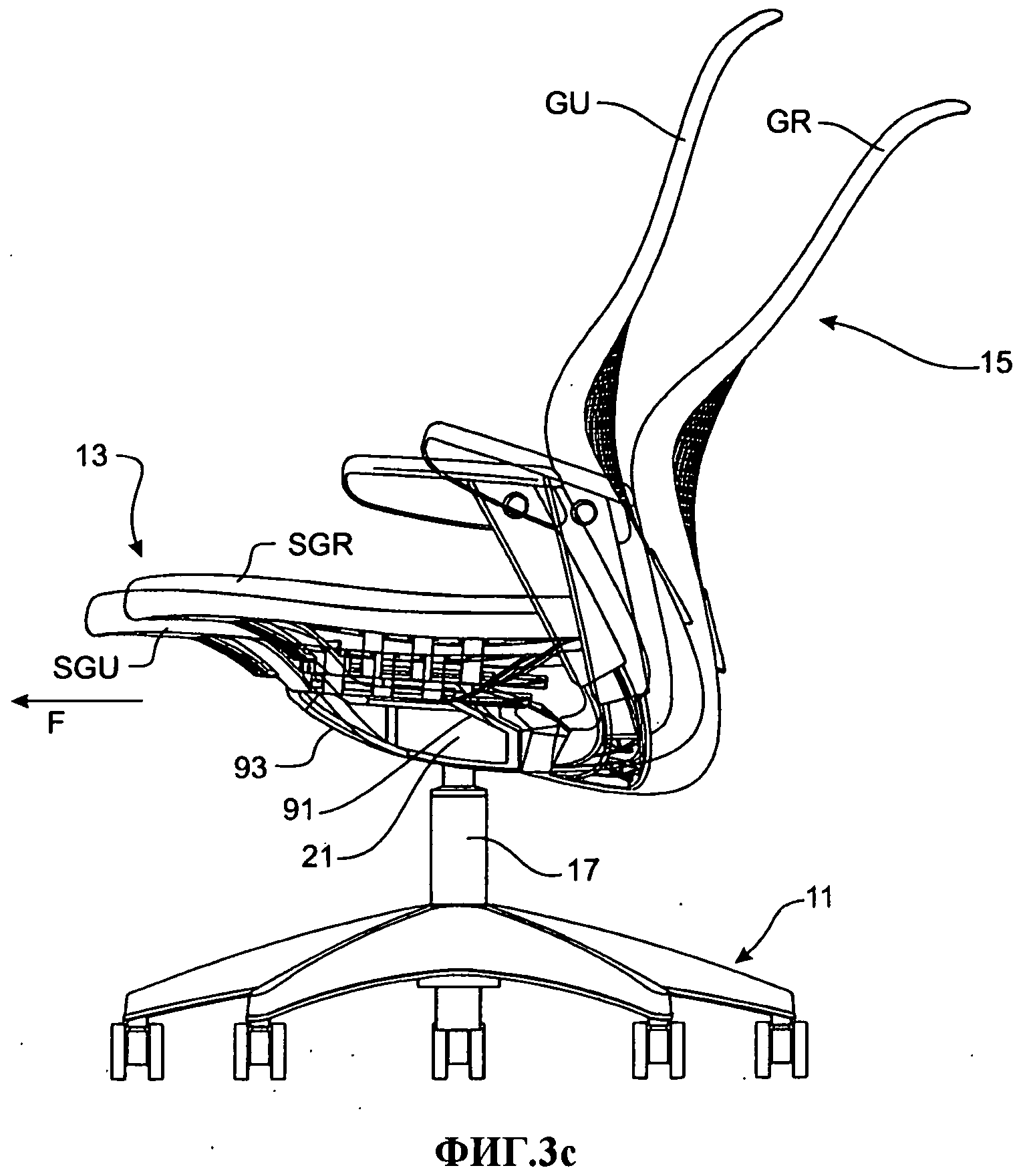 B s structure. Опорная структура кресла. Раковина опорная структура.