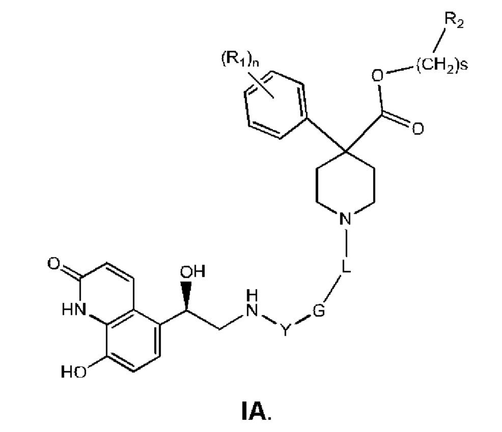 Соединения, обладающие активностью антагонистов мускариновых рецепторов и агонистов бета-2-адренергических рецепторов