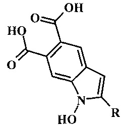 Способ получения 2-замещенных 1-гидрокси-1Н-индол-5,6-дикарбоновых кислот