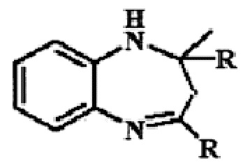 Способ получения 2,2,4-триалкил-2,3-дигидро-1Н-1,5-бензодиазепинов