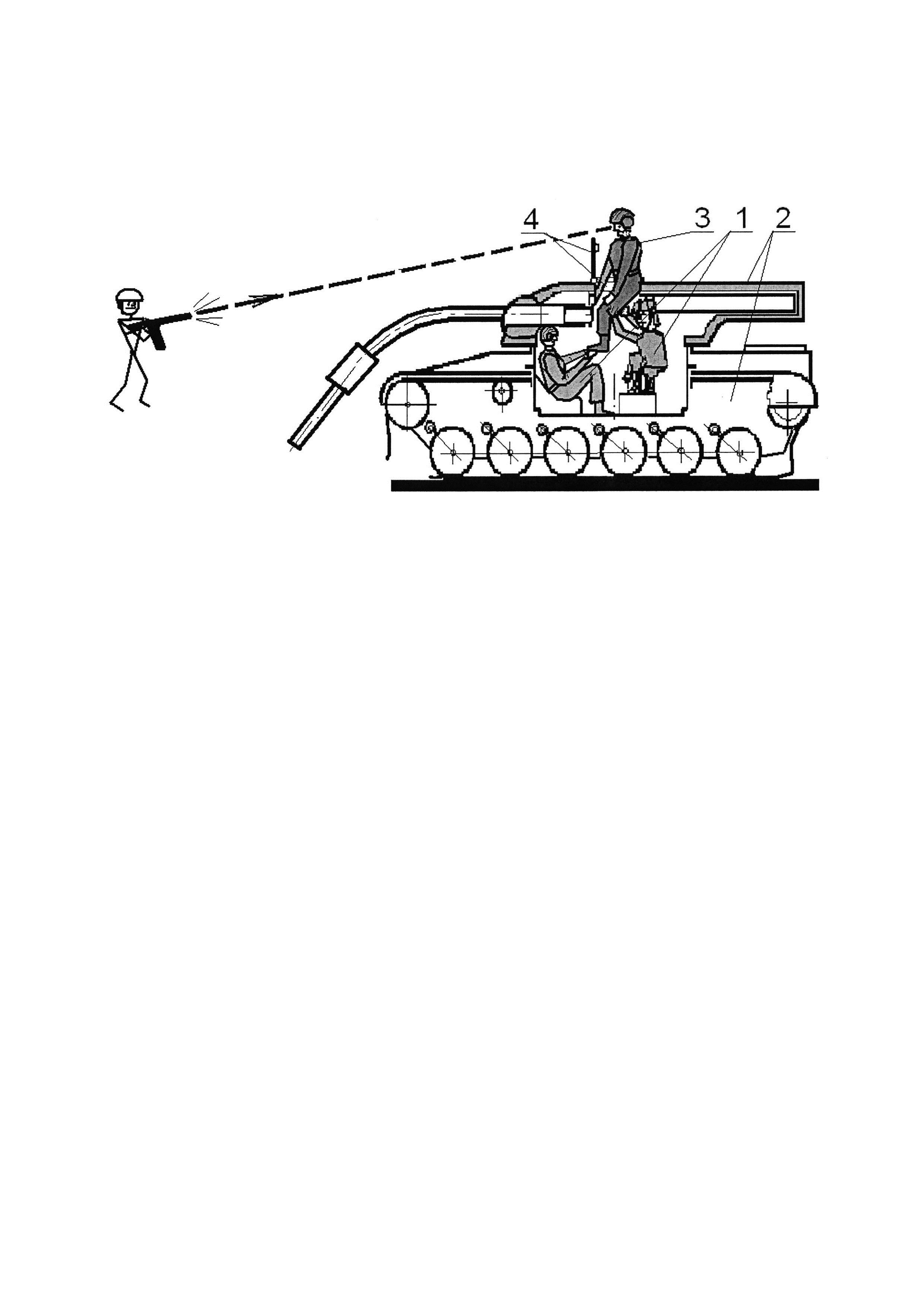 Способ эвакуации экипажа из танка или бронетранспортера