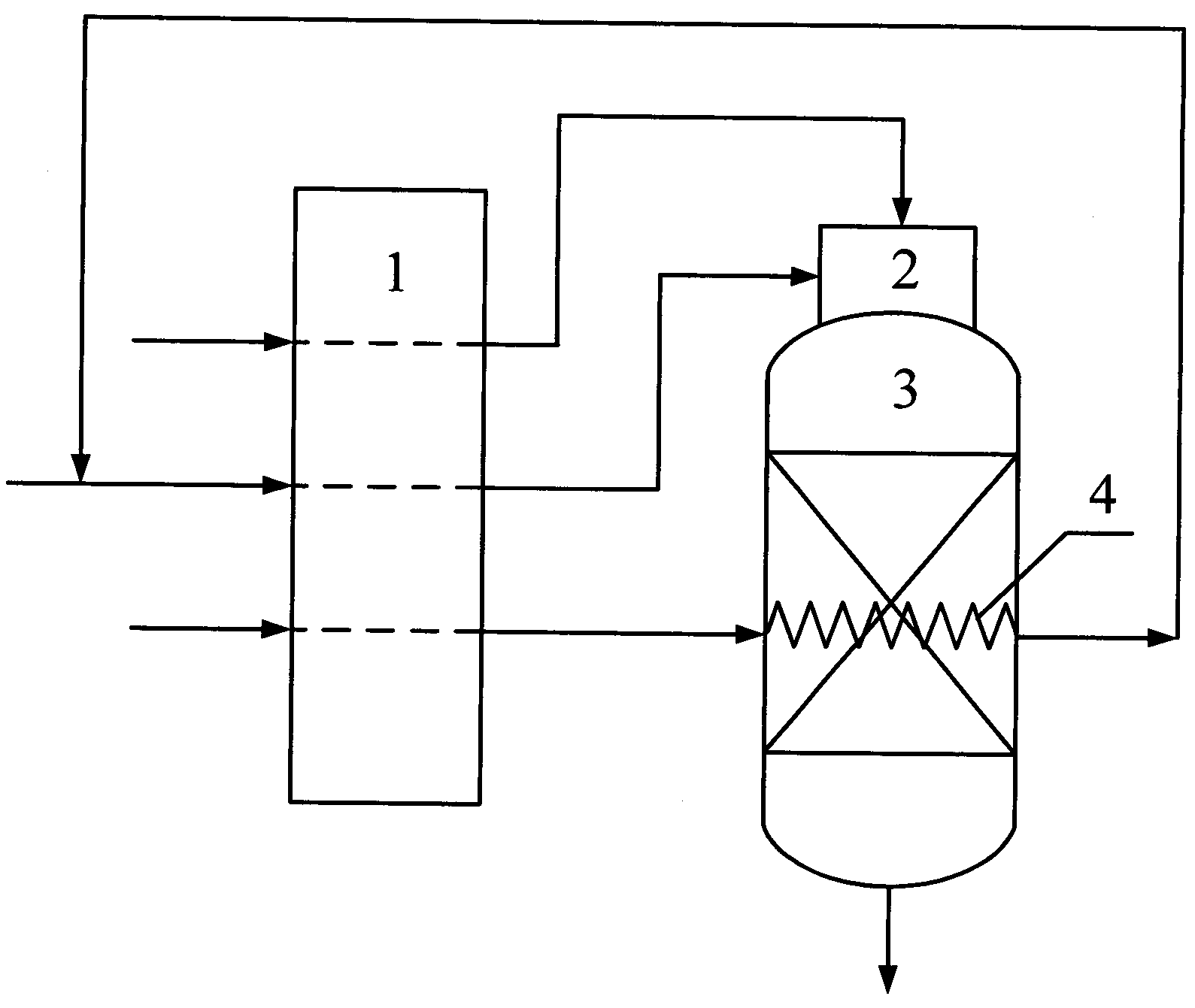 Способ получения изопрена на железооксидных катализаторах в адиабатическом реакторе