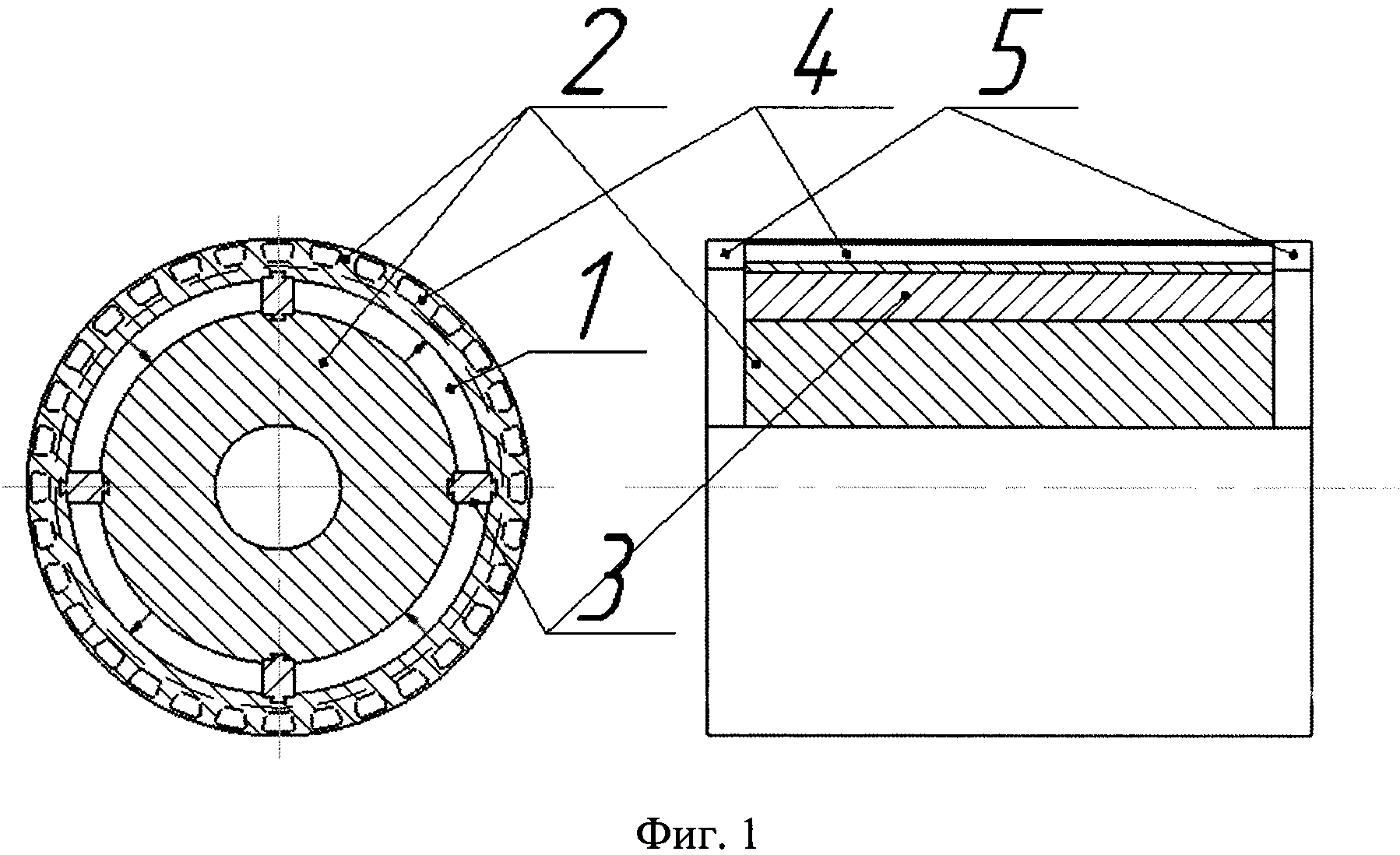 Магнитная система ротора синхронного двигателя с инкорпорированными магнитами (варианты)