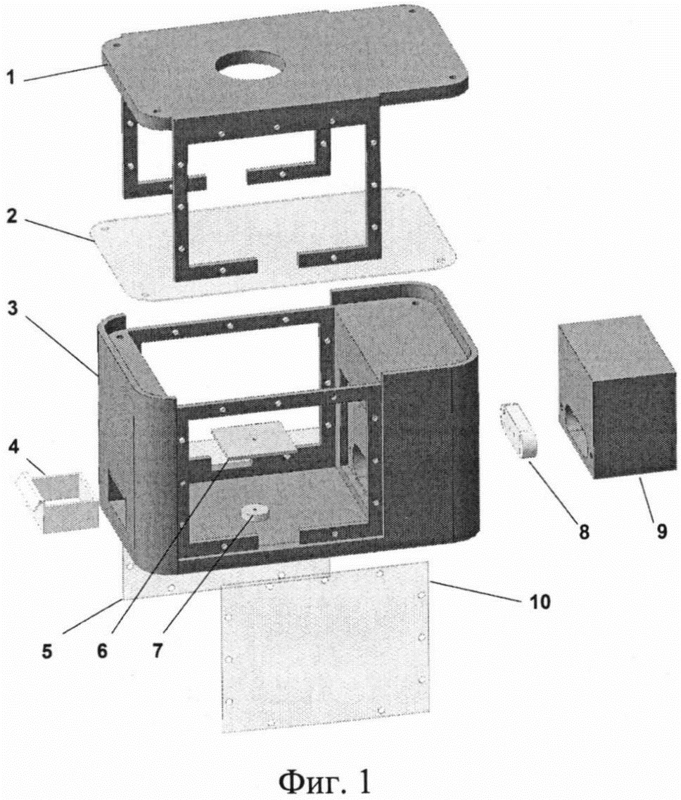 Блок держателя образца, предназначенный для проведения комбинированных измерений с помощью рентгеноструктурного анализа в скользящем пучке и дополнительных физико-химических методов исследования