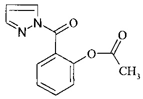 N-(ацетилсалицилоил)пиразол, обладающий церебропротекторным действием при недостаточности мозгового кровообращения