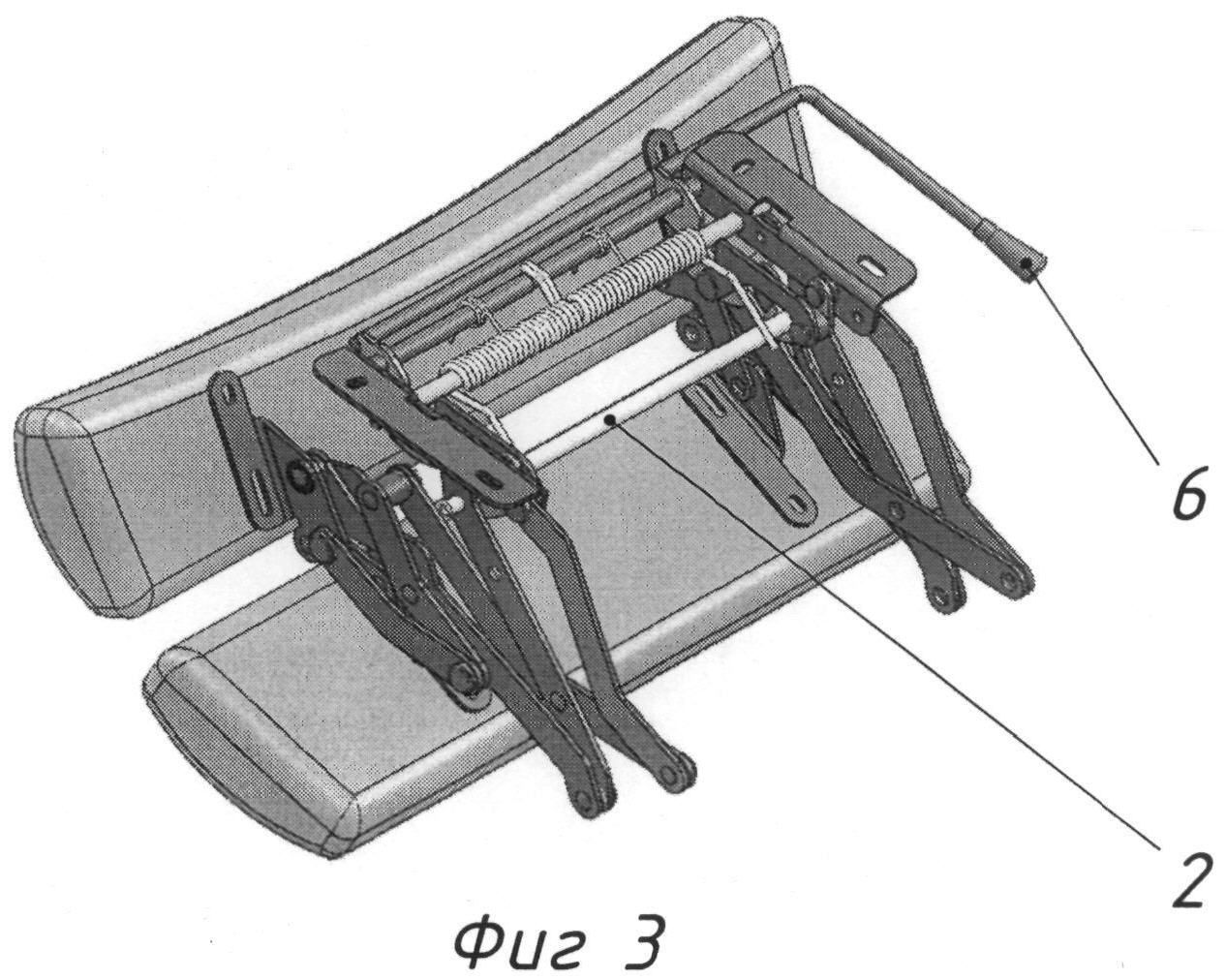 Механизм подъема и опускания сидения с6122-6800122-31