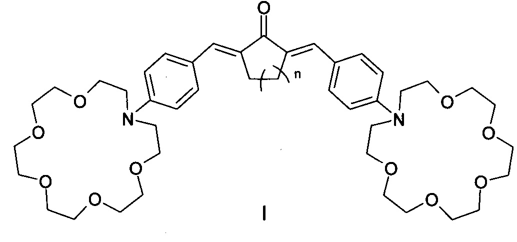 Бисаза-18-краун-6-содержащие диеноны в качестве оптических молекулярных сенсоров для определения катионов щелочных, щелочноземельных металлов и диаммония и способ их получения