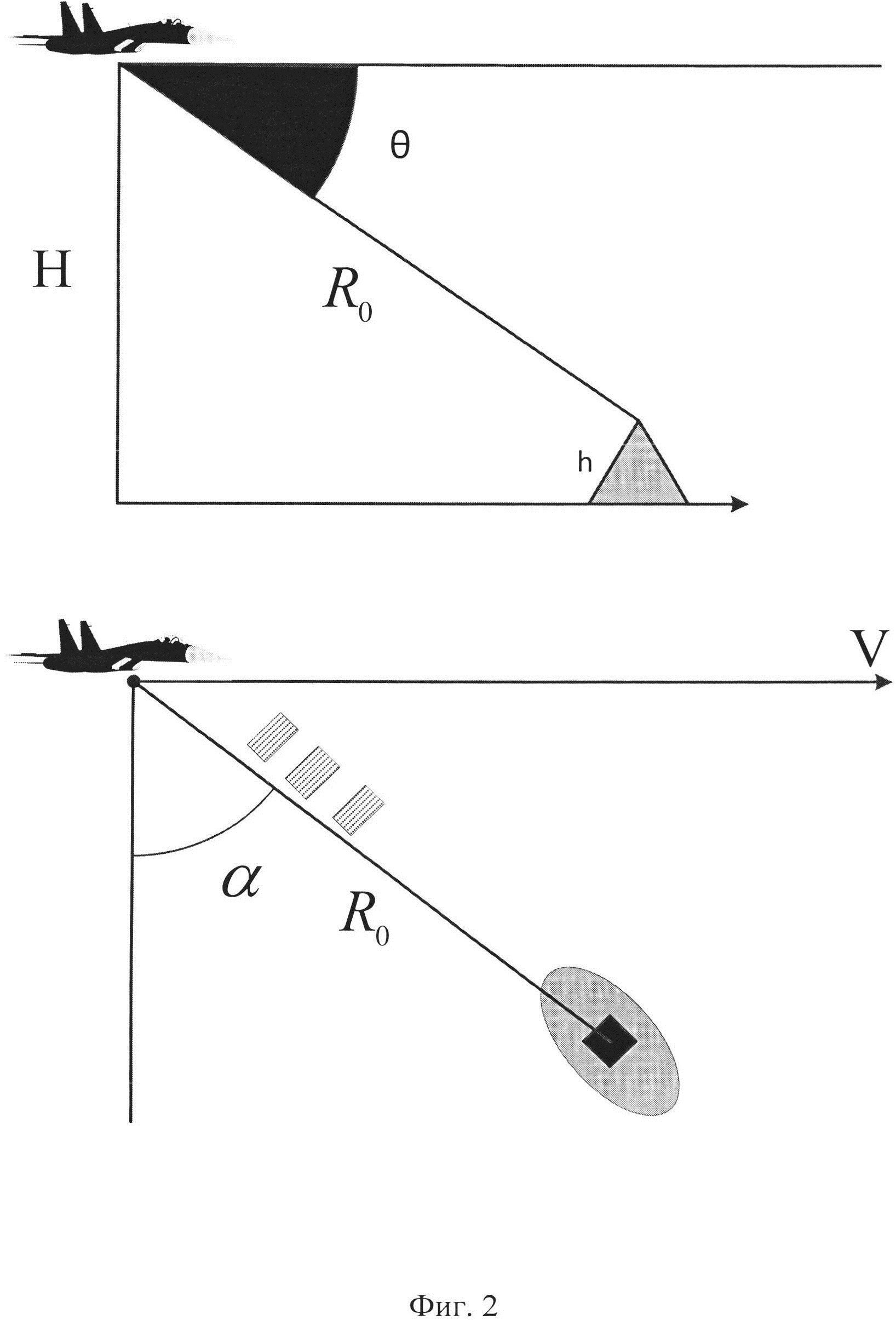 Способ определения высоты рельефа местности радиолокатором с синтезированной апертурой антенны