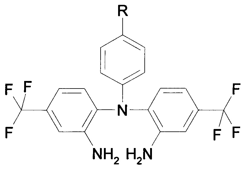 Способ получения N-[2-амино-4-(трифторметил)фенил]-N-фенил-4-(трифторметил)бензол-1,2-диамина и его производных