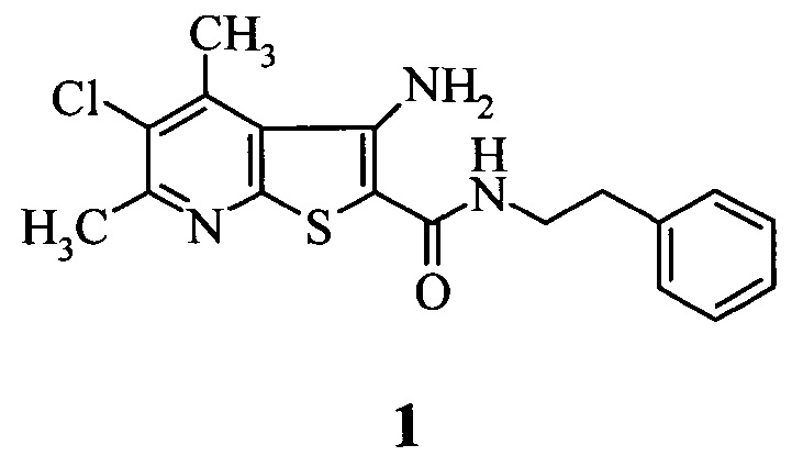 N-[2'-(Фенил)этил]амид 3-амино(4,6-диметил-5-хлортиено[2,3-b]пиридин)-2-карбоновой кислоты в качестве регулятора роста озимой пшеницы и сои