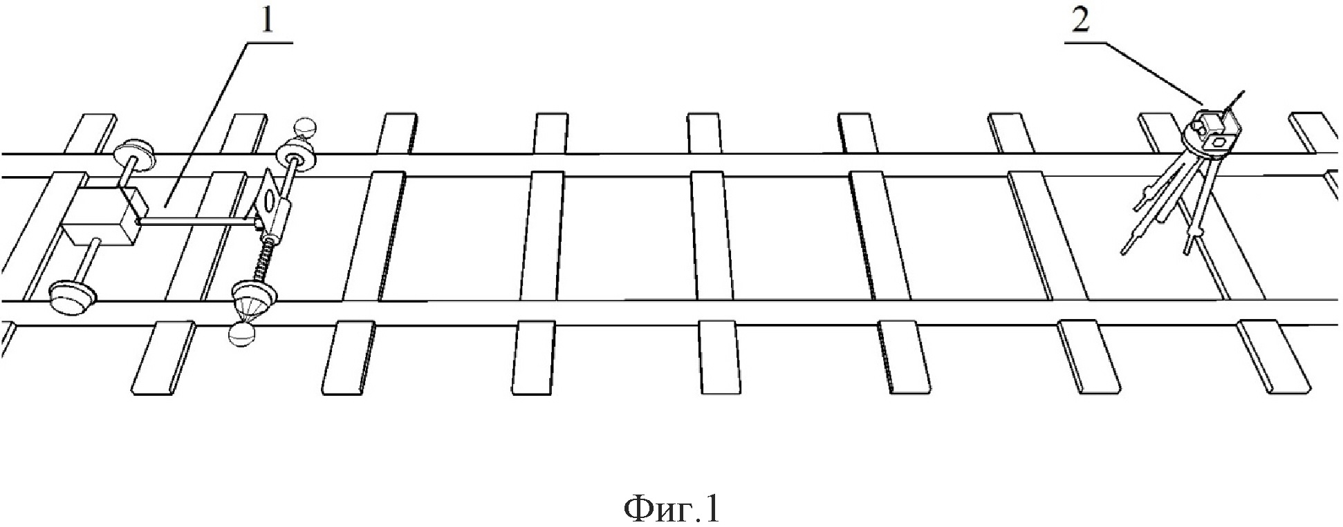 Способ определения параметров геометрии рельсовой колеи и система для его осуществления